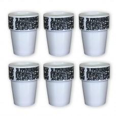 Set van 6 melkbekers MINKE 